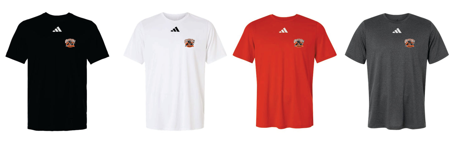 OYH Adidas Pregame T-Shirt Left Chest design Men, Women. V1