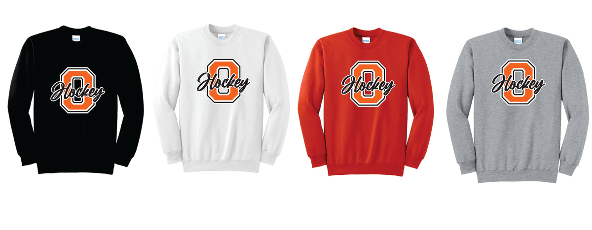 OHS BH Cotton Blend Pullover Crewneck. Youth and Unisex Sizes V1