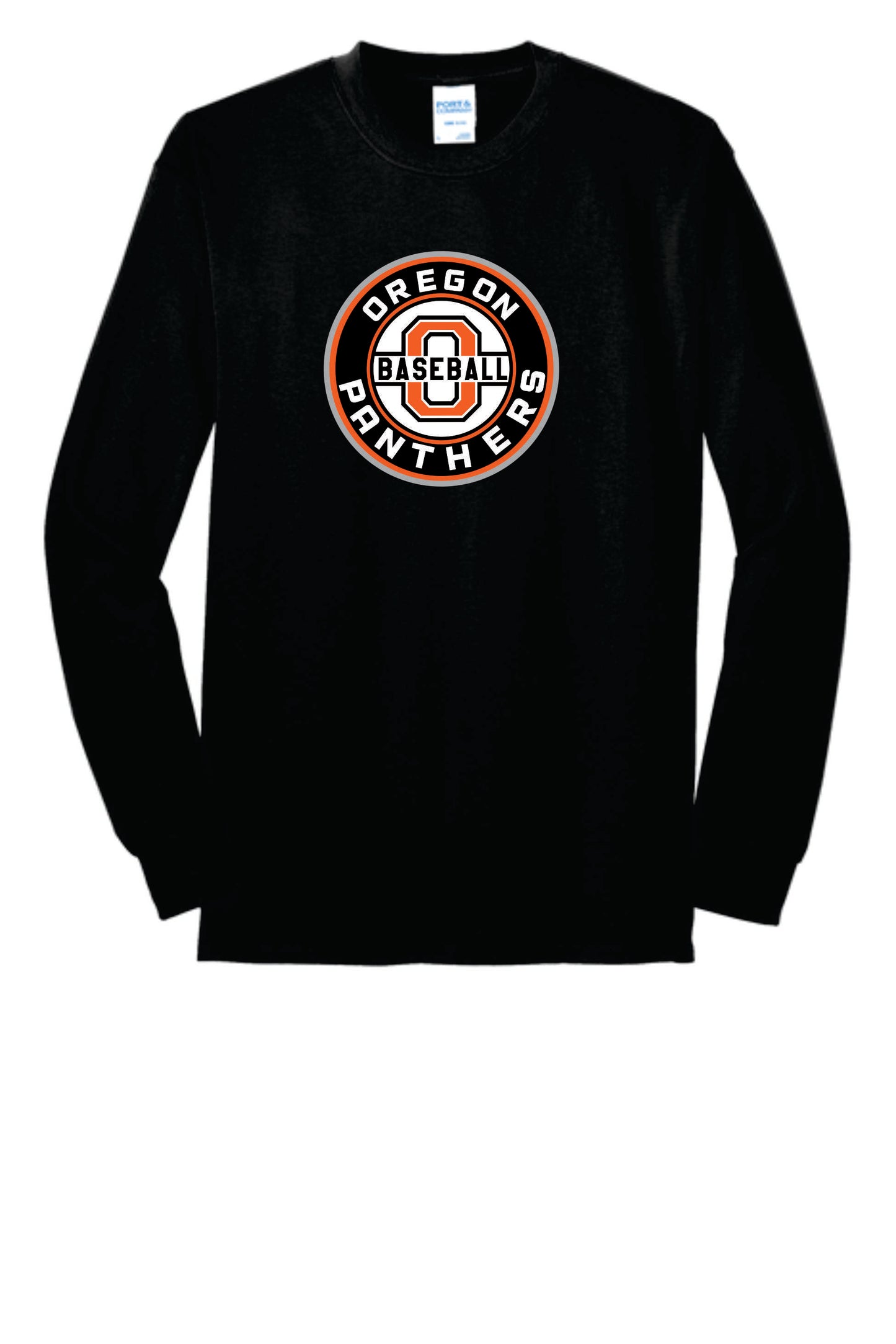 OBB Long Sleeve Blend T-shirt. Adult and Youth Sizes V2