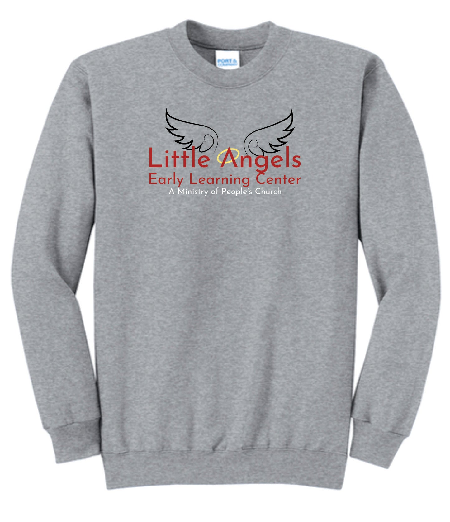 Little Angels Cotton Pullover Crewneck. Unisex and Youth Sizes