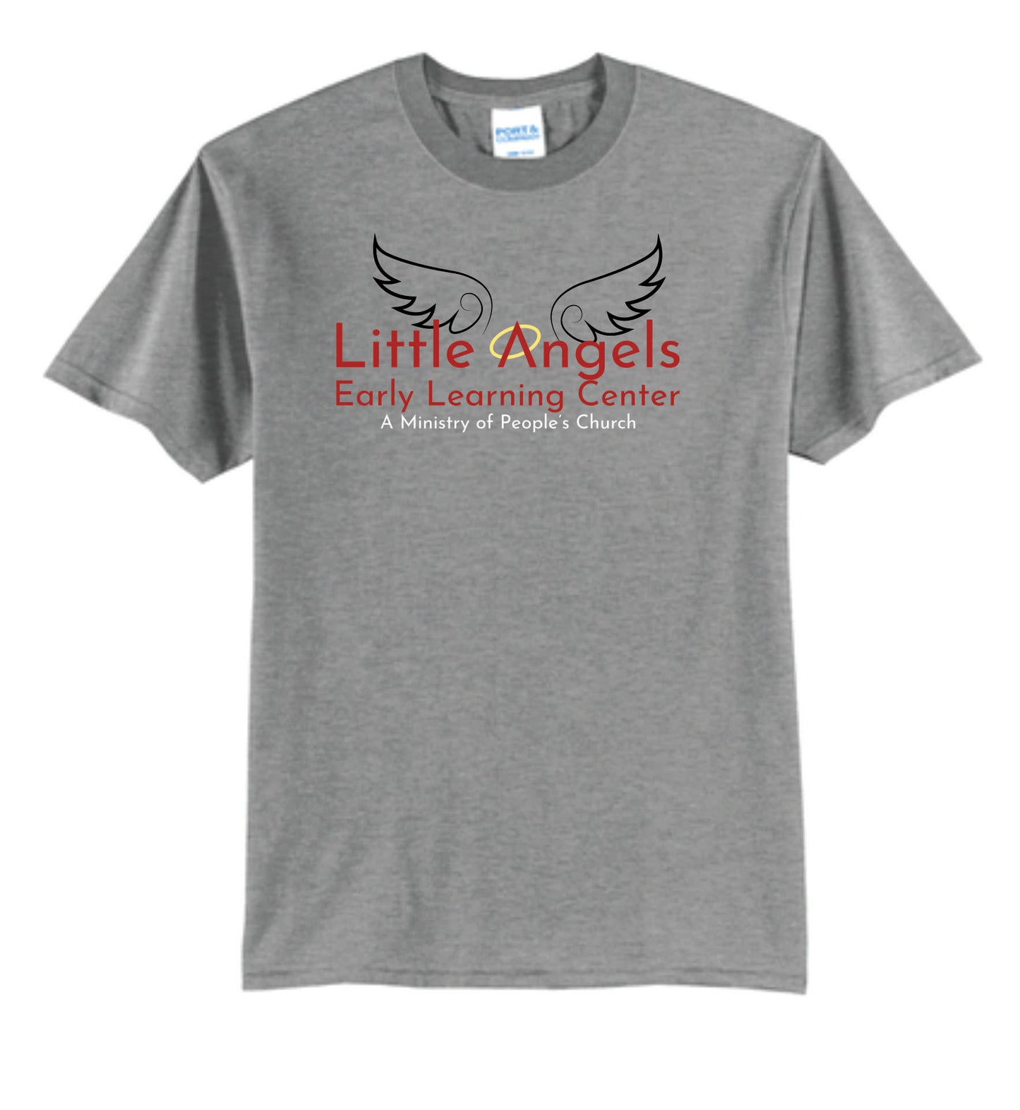 Little Angels 50/50 Tee. Adult, Women and and Youth Sizes