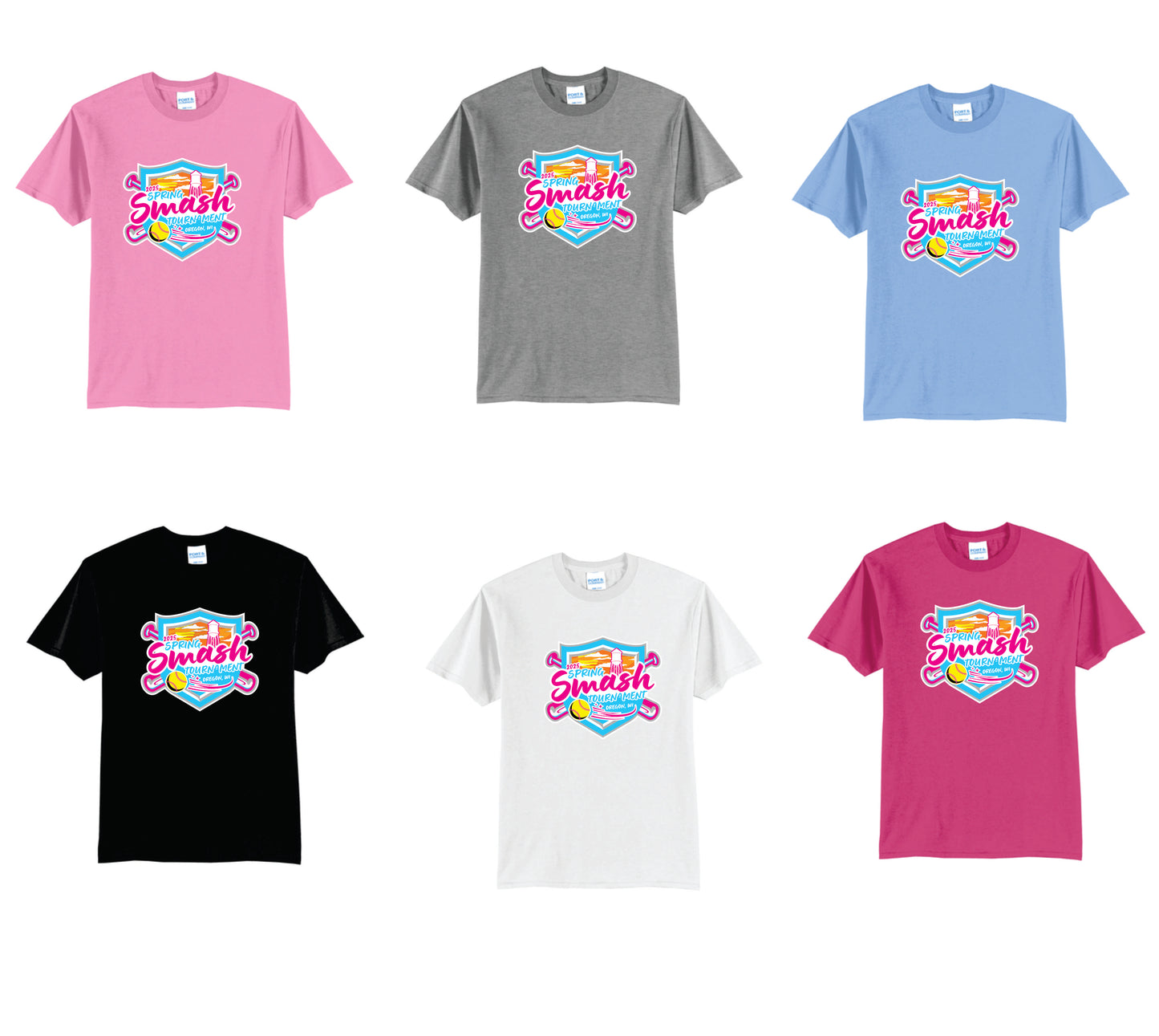 Oregon Summer Smash Tournament Tshirt Youth Sizes