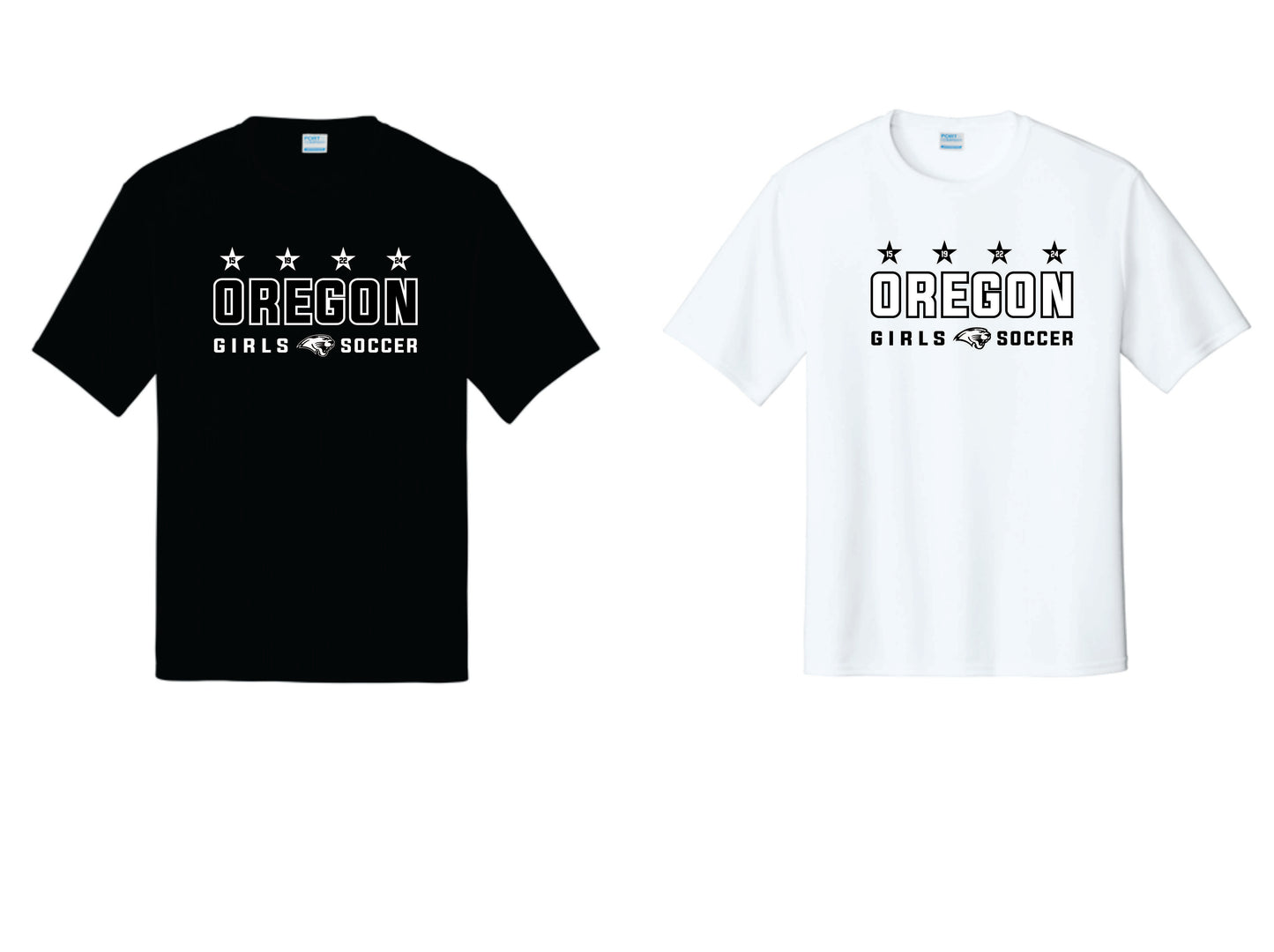 OHS Girls Soccer Champions Legacy Performance Tee. Unisex, Women's and Youth Sizes