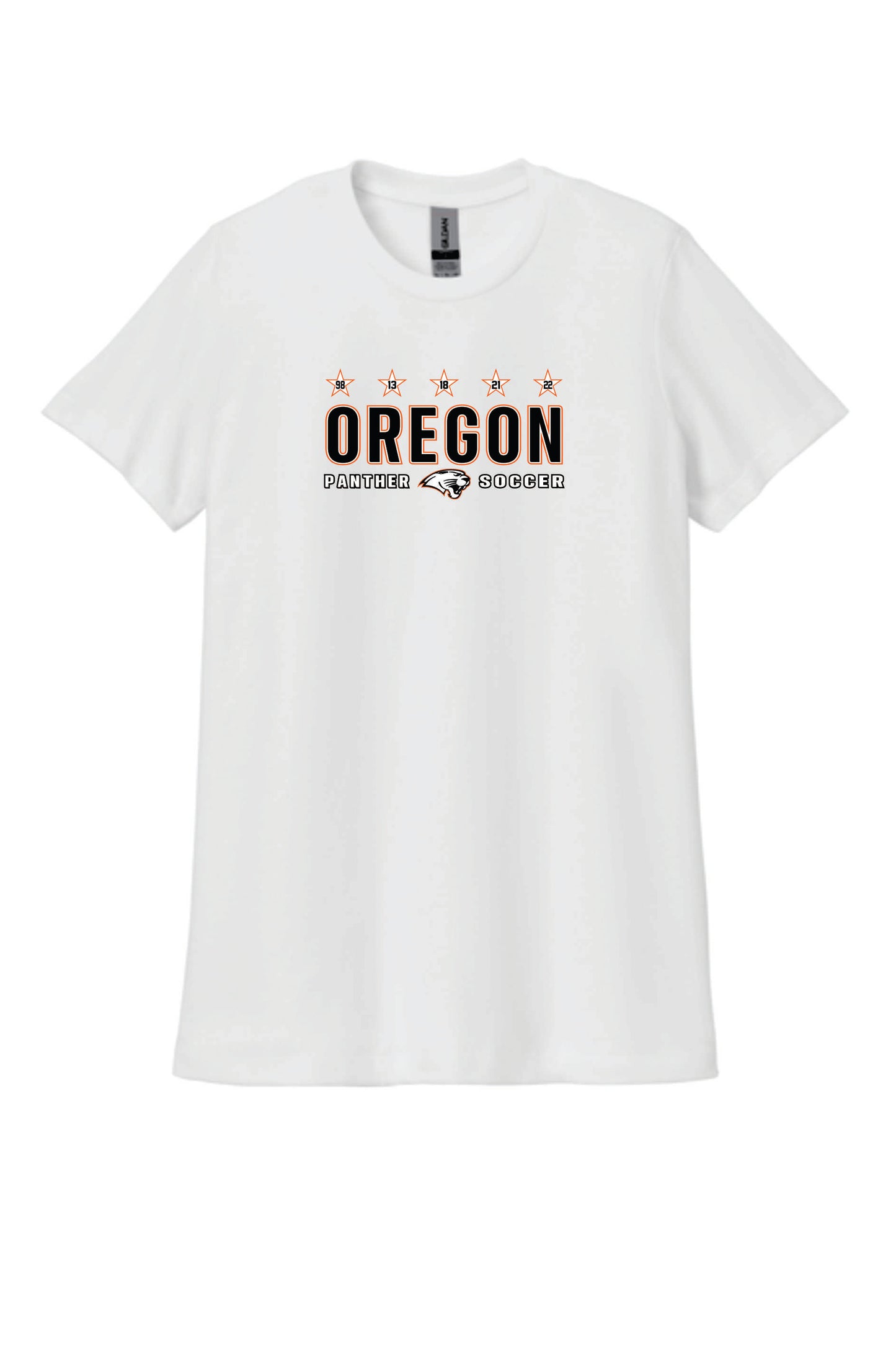 OHS BS Champions Cotton Blend Tee Black, White. Women's Sizes