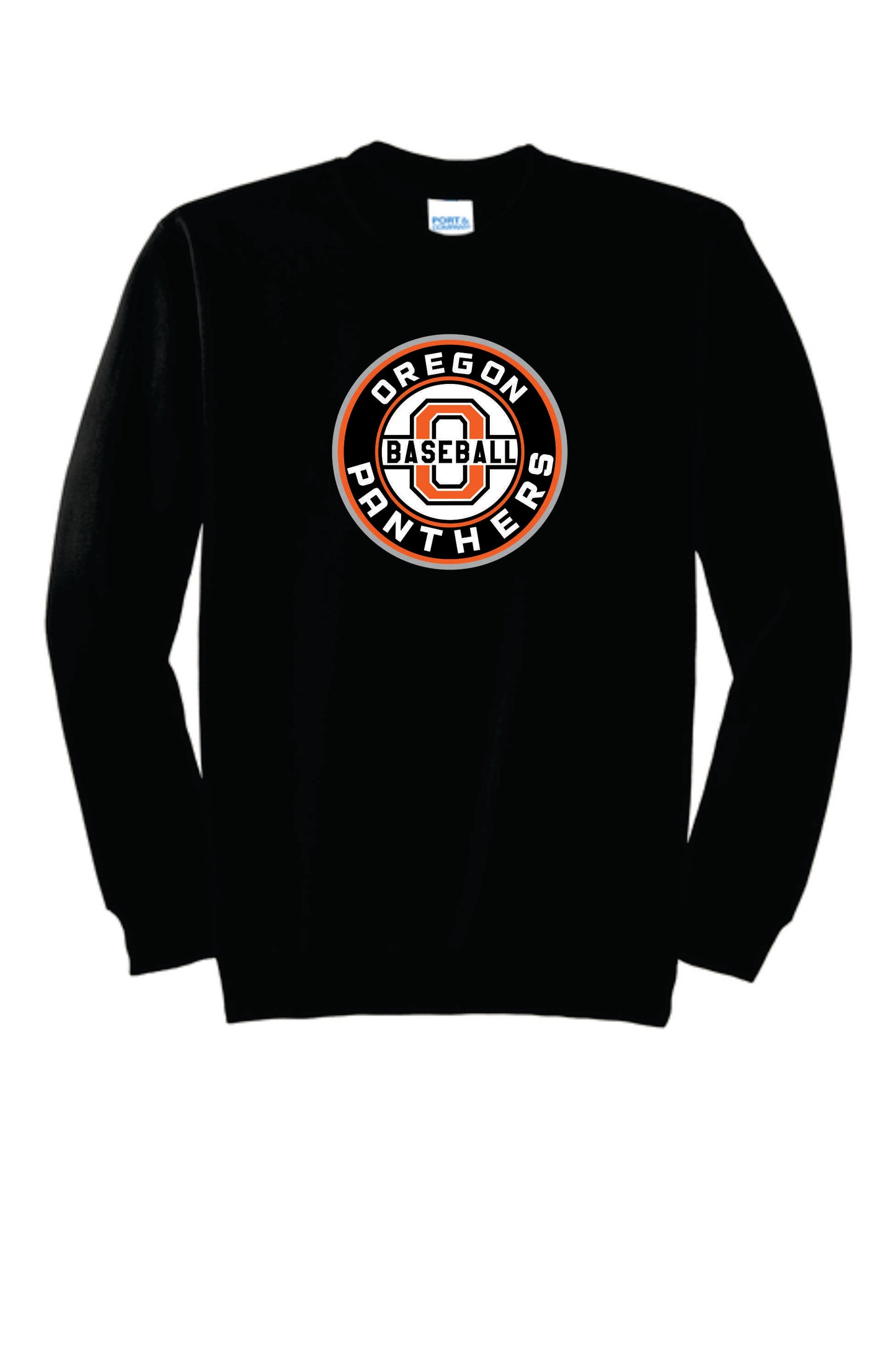 OBB Pullover Crewneck Sweatshirt. Black, White, Gray. Adult and Youth Sizes V2
