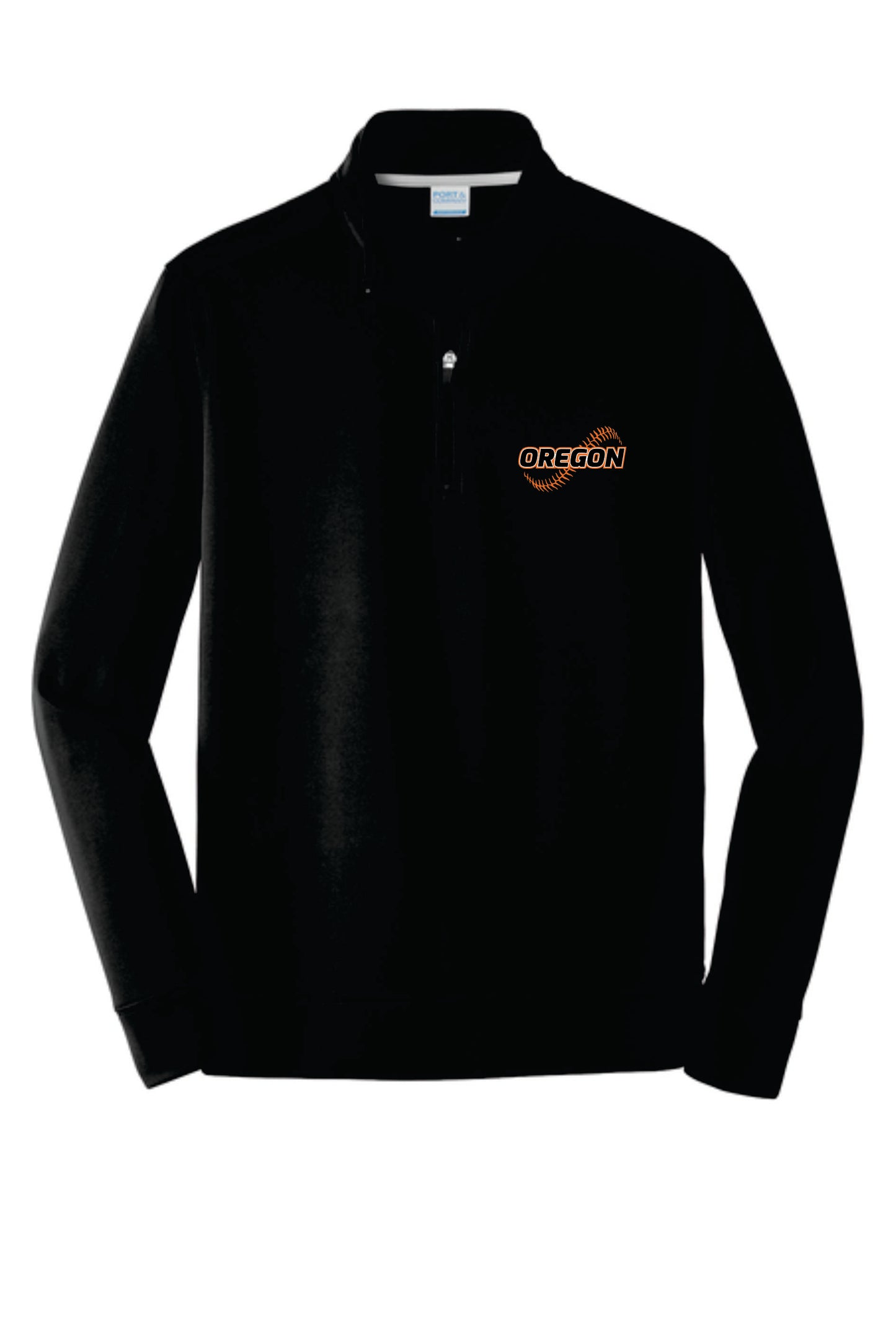 OBB 1/4 Zip Poly Fleece Pullover Men V1