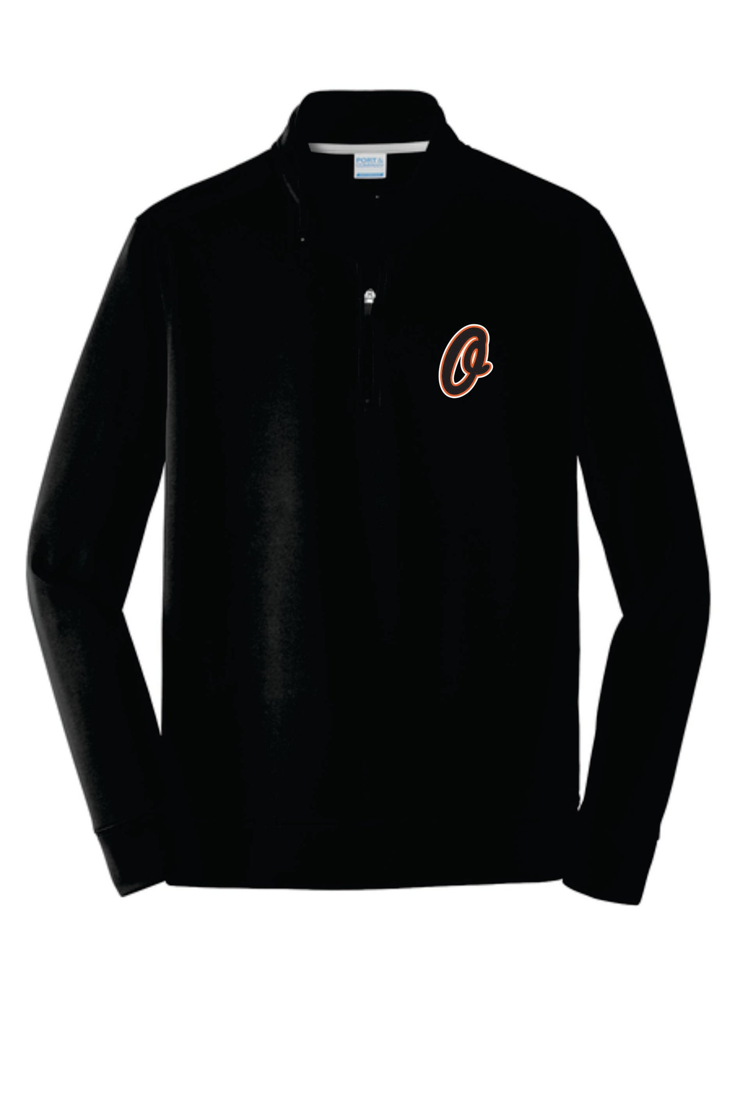 OBB 1/4 Zip Poly Fleece Pullover Men V4