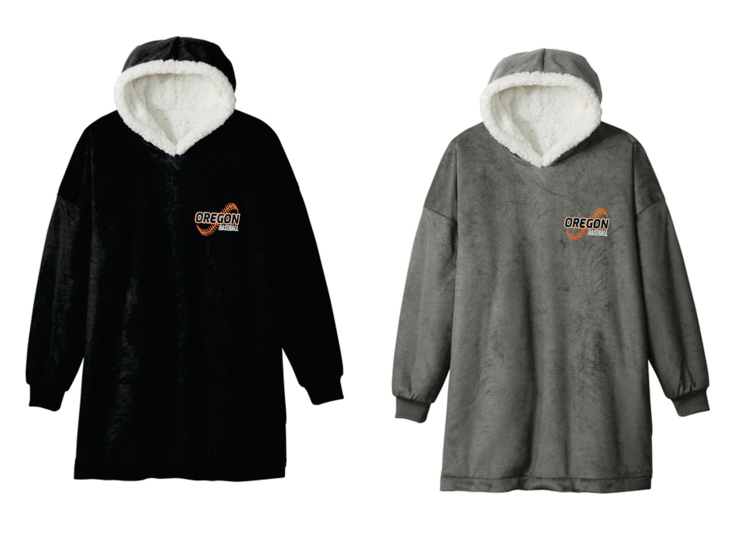OBB Wearable Blanket with embroidered logo V1