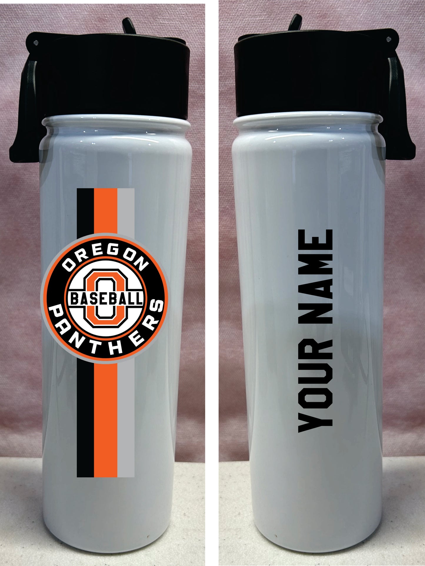 OBB Water Bottle includes personalization! V2