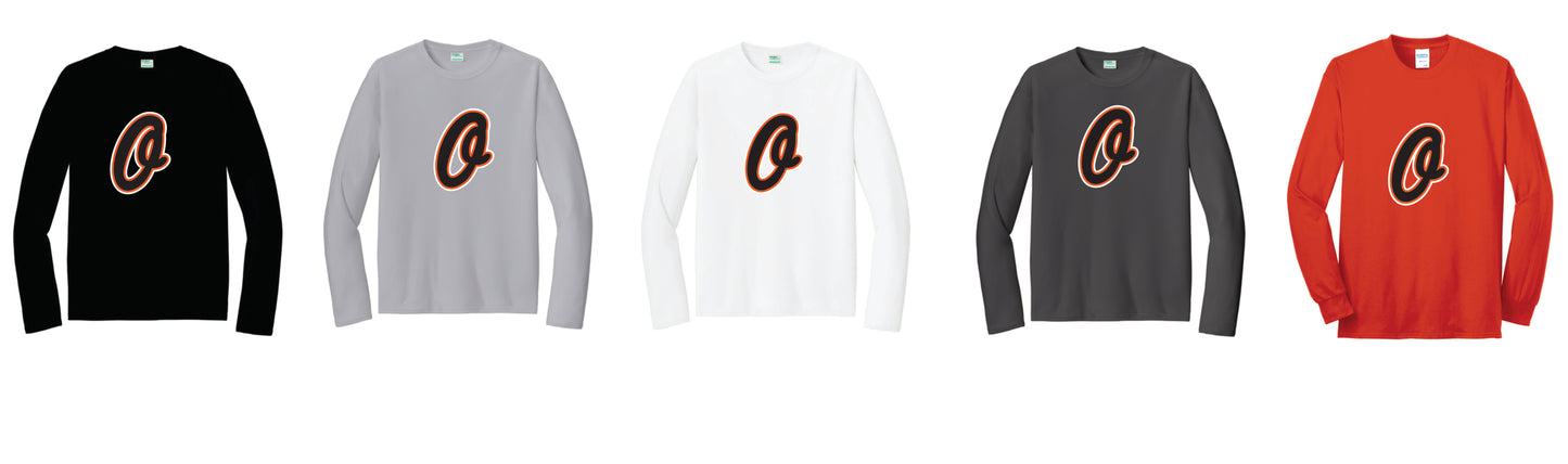 OBB Performance Long Sleeve T-shirt Digital Print Youth/ Adult V4
