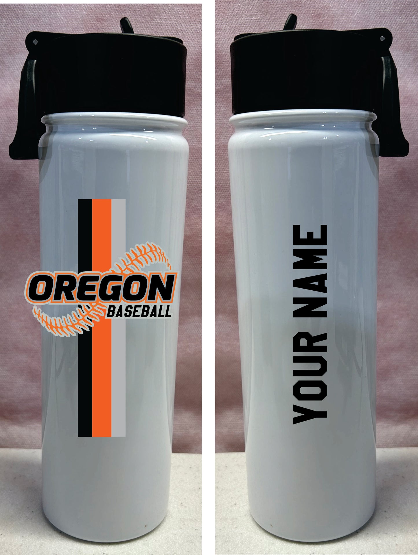 OBB Water Bottle includes personalization! V1