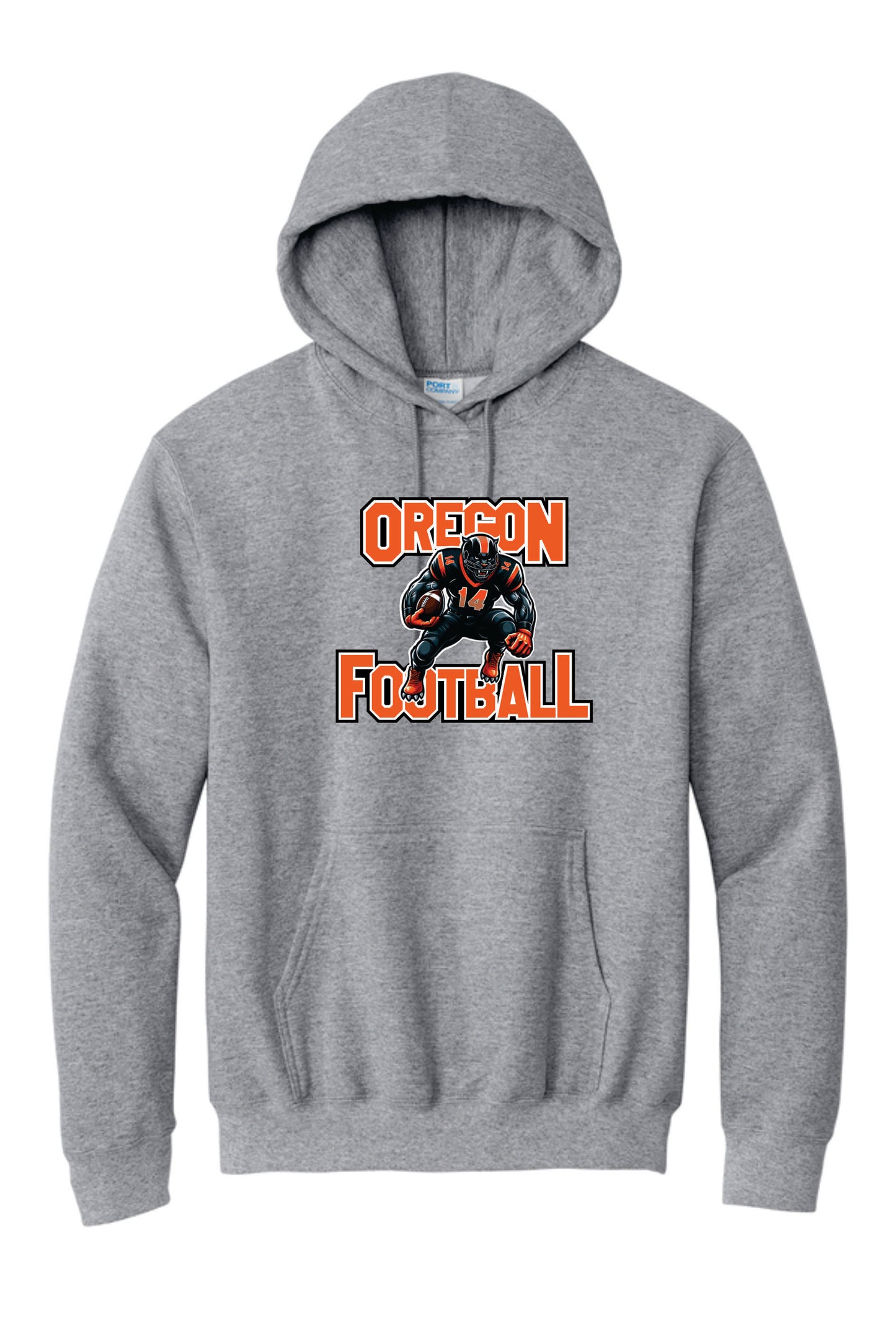 OFB Cotton Blend Hoodie. Black, Gray, White. Adult and Youth Sizes V4