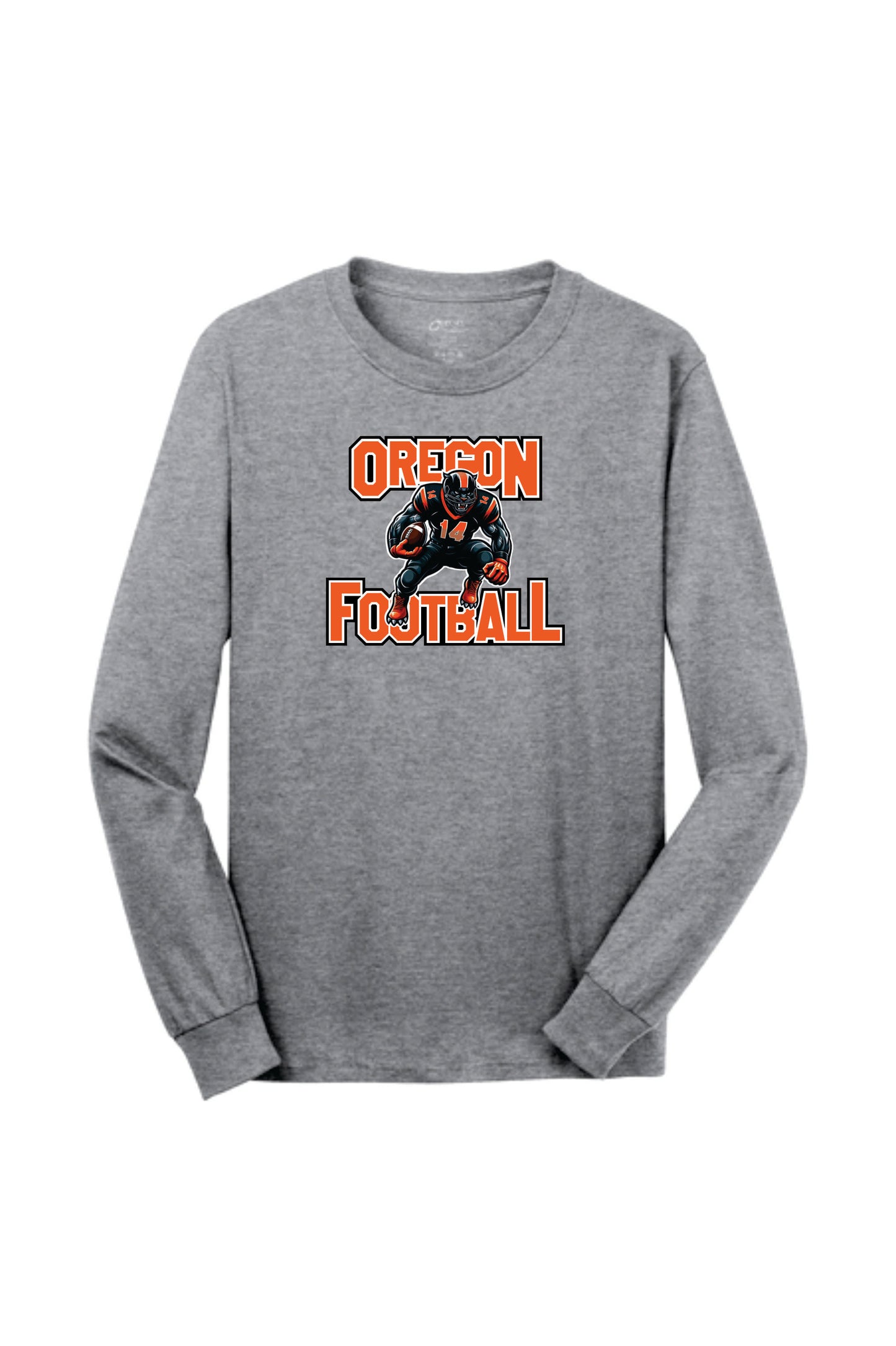OFB Cotton Blend Long Sleeve Tee. Black, Gray, White. Adult and Youth Sizes V4