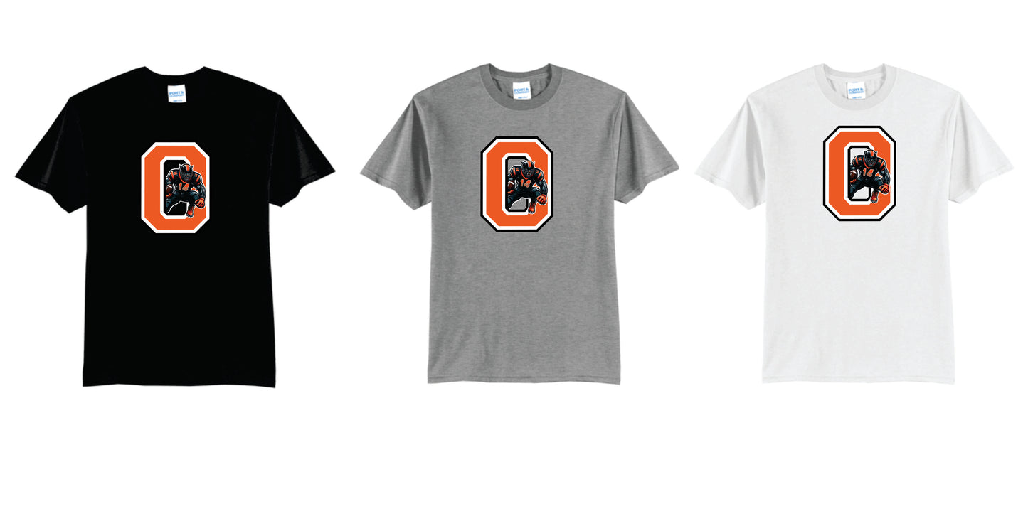 OFB Cotton Blend Tee. Black, Gray White. Adult and Youth Sizes V3
