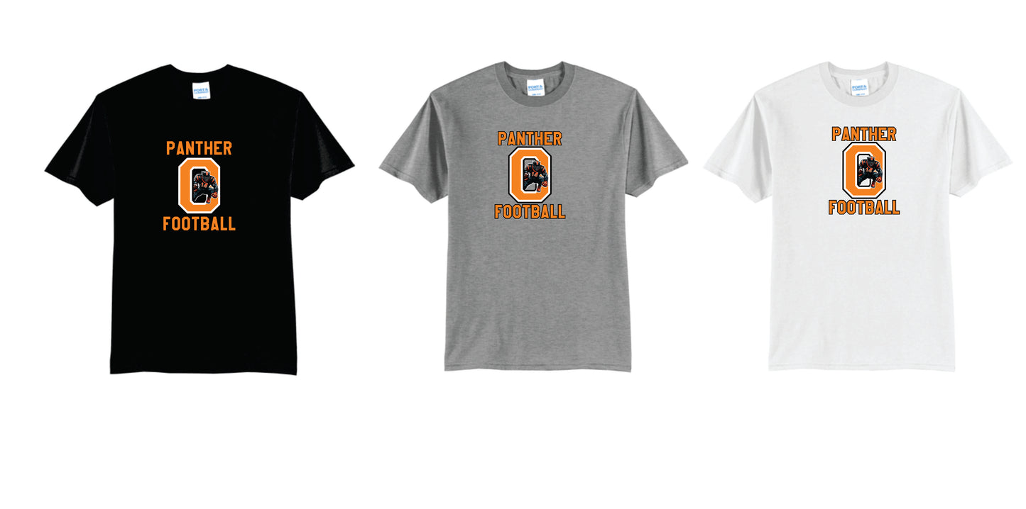 OFB Cotton Blend Tee. Black, Gray White. Adult and Youth Sizes V4