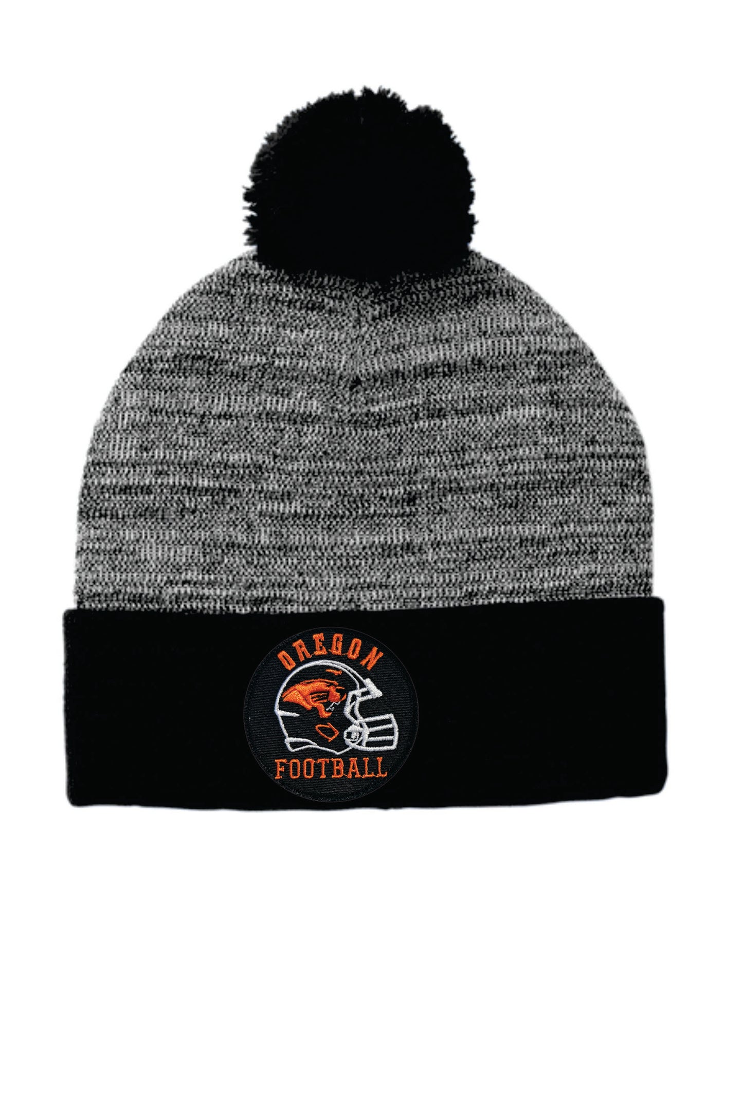 OFB Pom Beanie With Embroidered patch V1