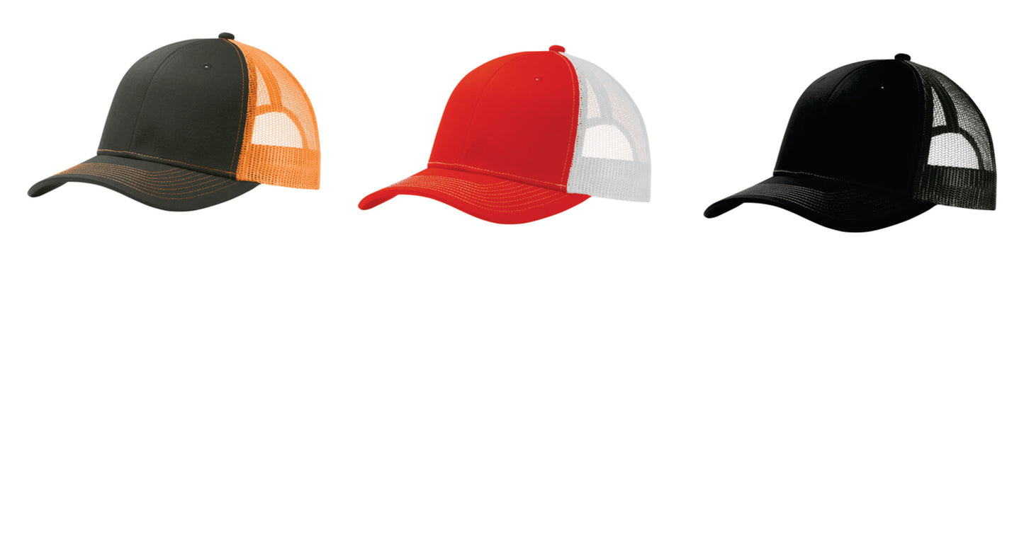 OFB Snapback Trucker Hat with embroidered Logo V2