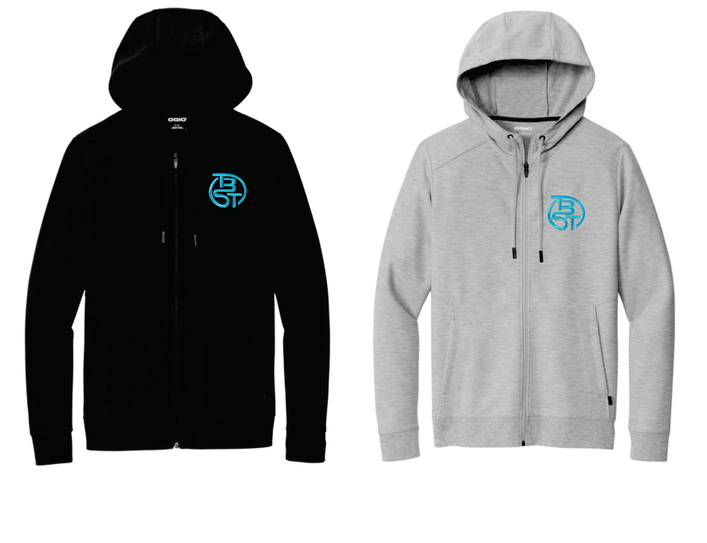 TBST Ogio Revive Full Zip with embroidered logo V1