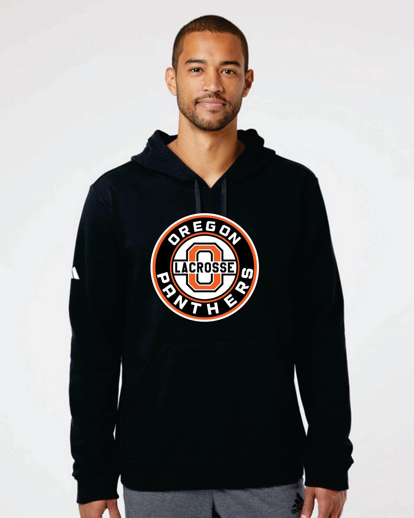 Oregon Lacrosse Adidas Hoodie v2
