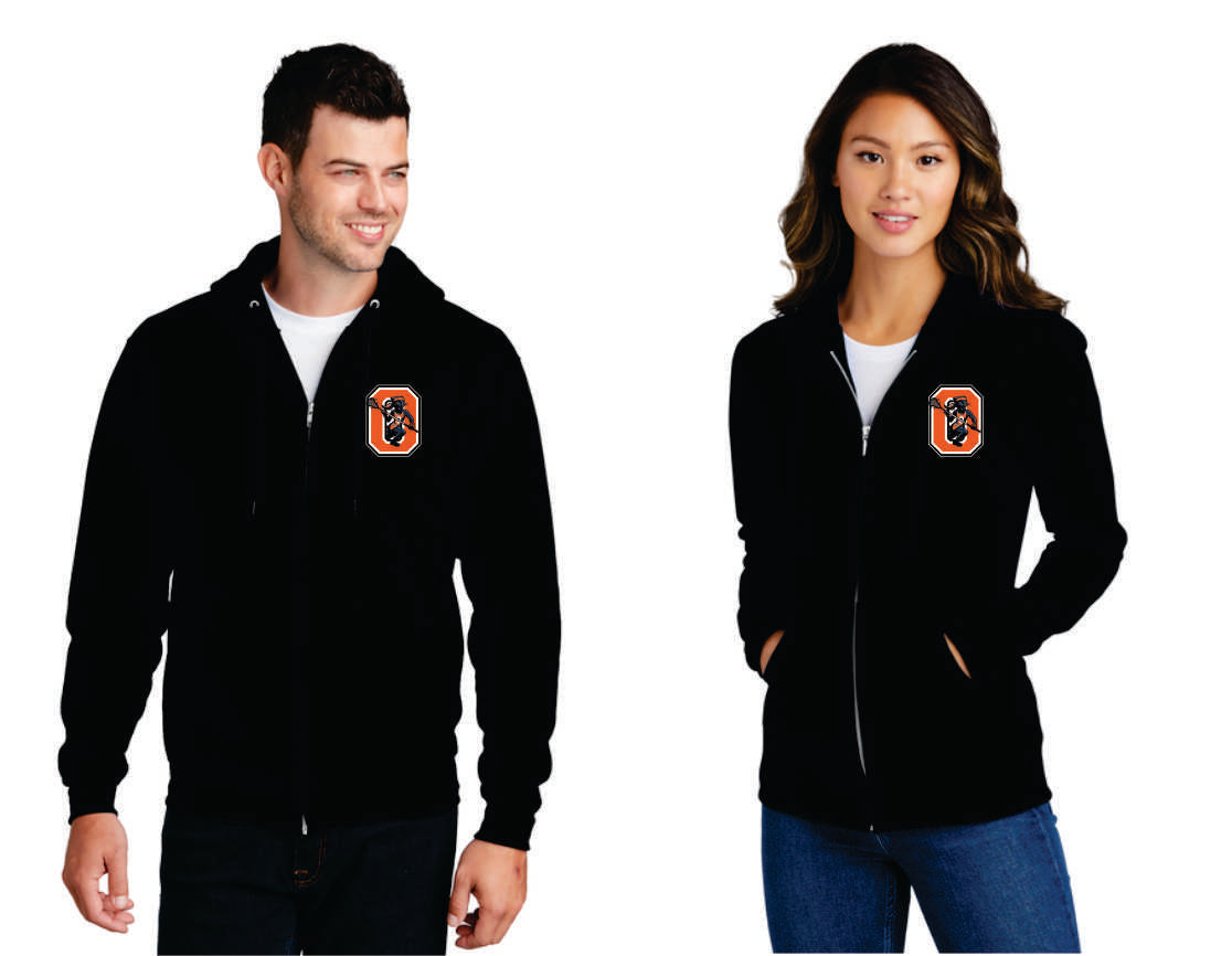 OLAX Girl Power Digital Print Full Zip Hoodie, Men/ Women/ Youth