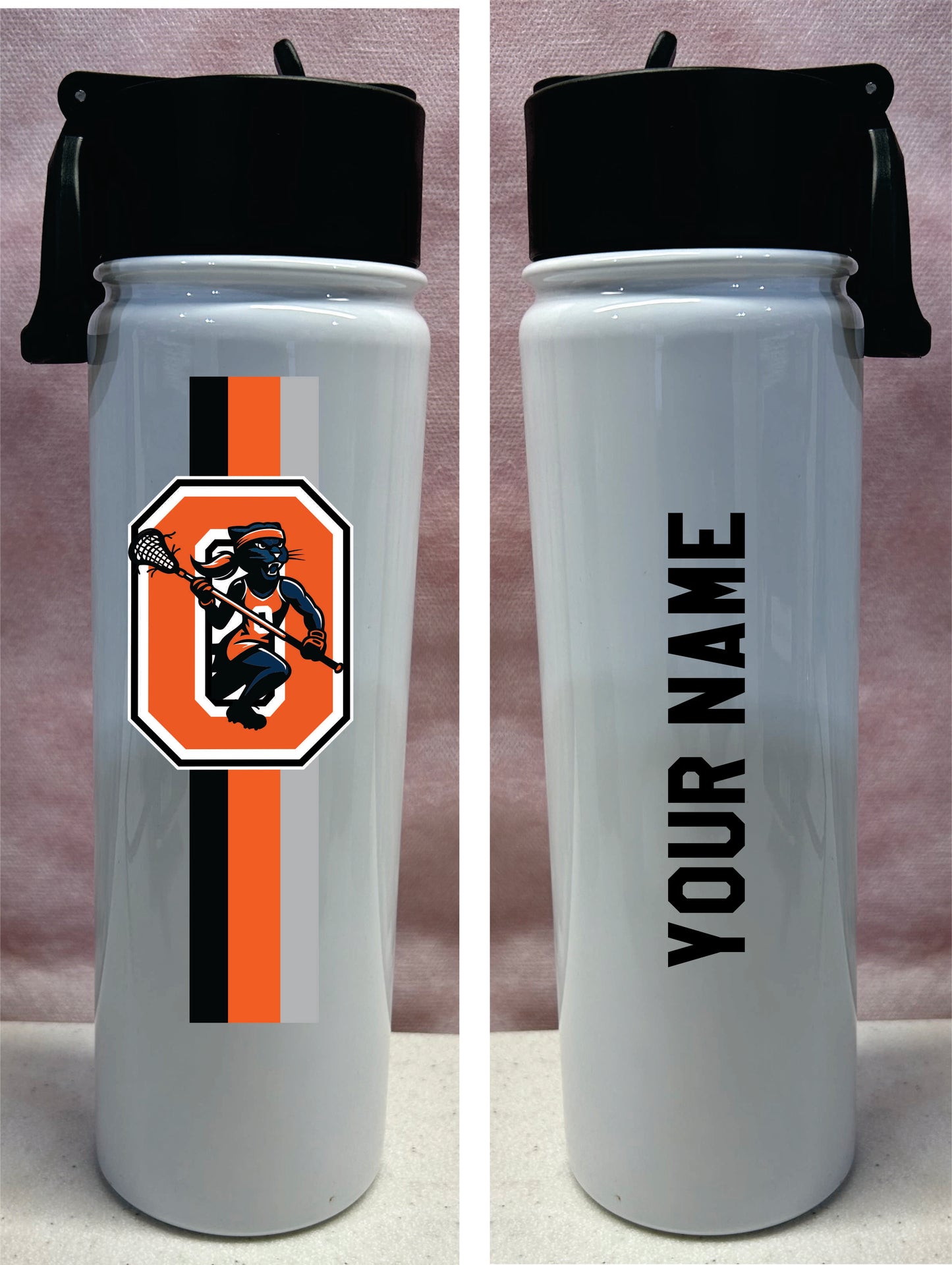 OLAX Girl Power Water Bottle includes personalization!
