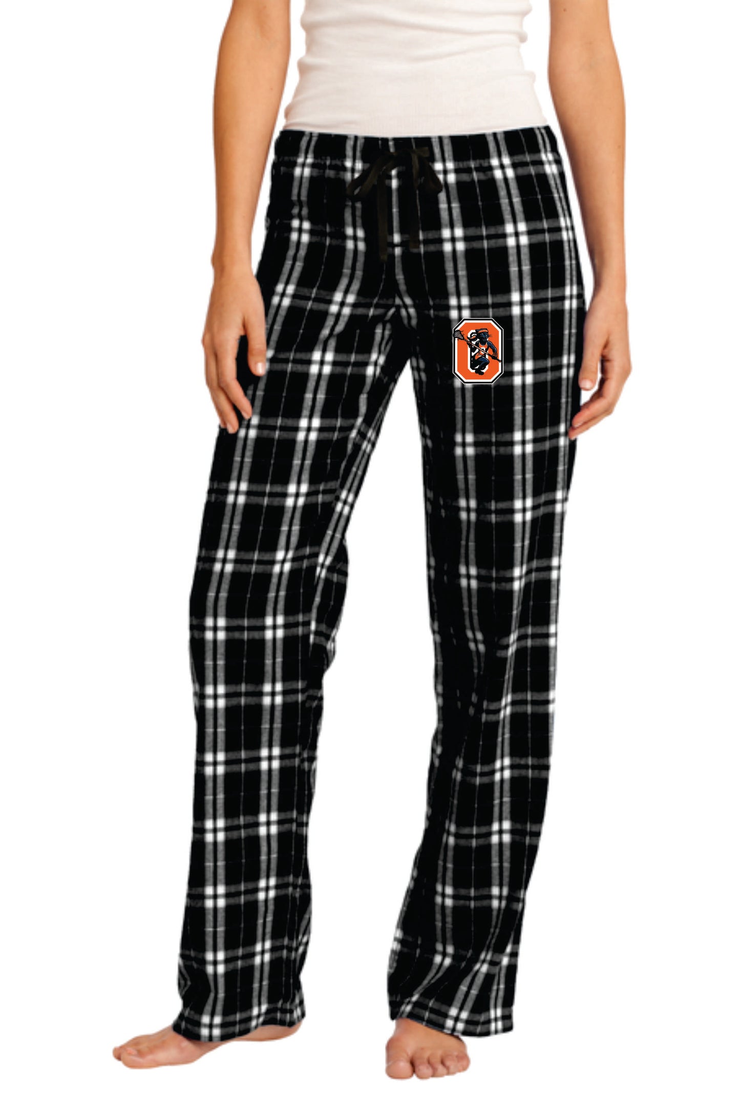 OLAX Girl Power Plaid Flannel Pajama Pants Men Women