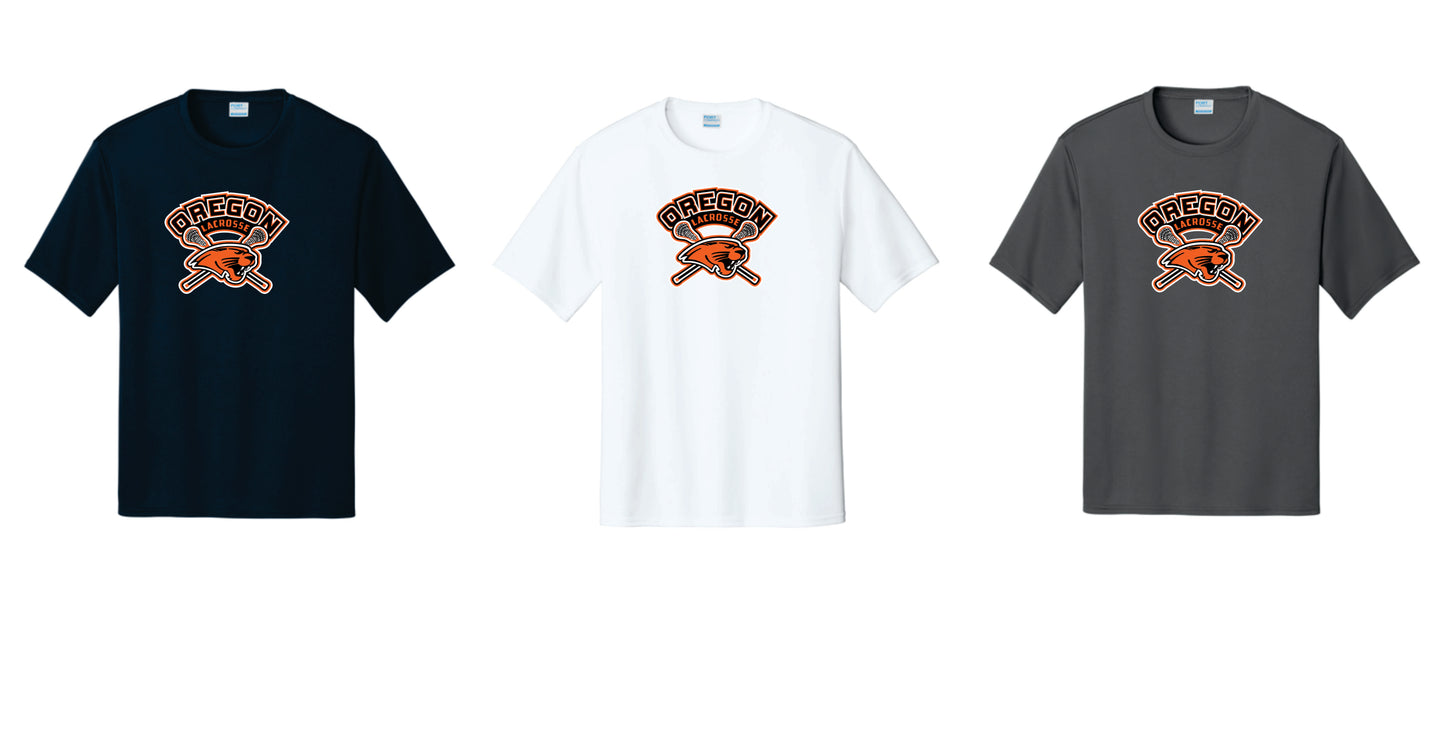 OLAX Performance Tee. Black, Gray White. Unisex Women and Youth Sizes V1