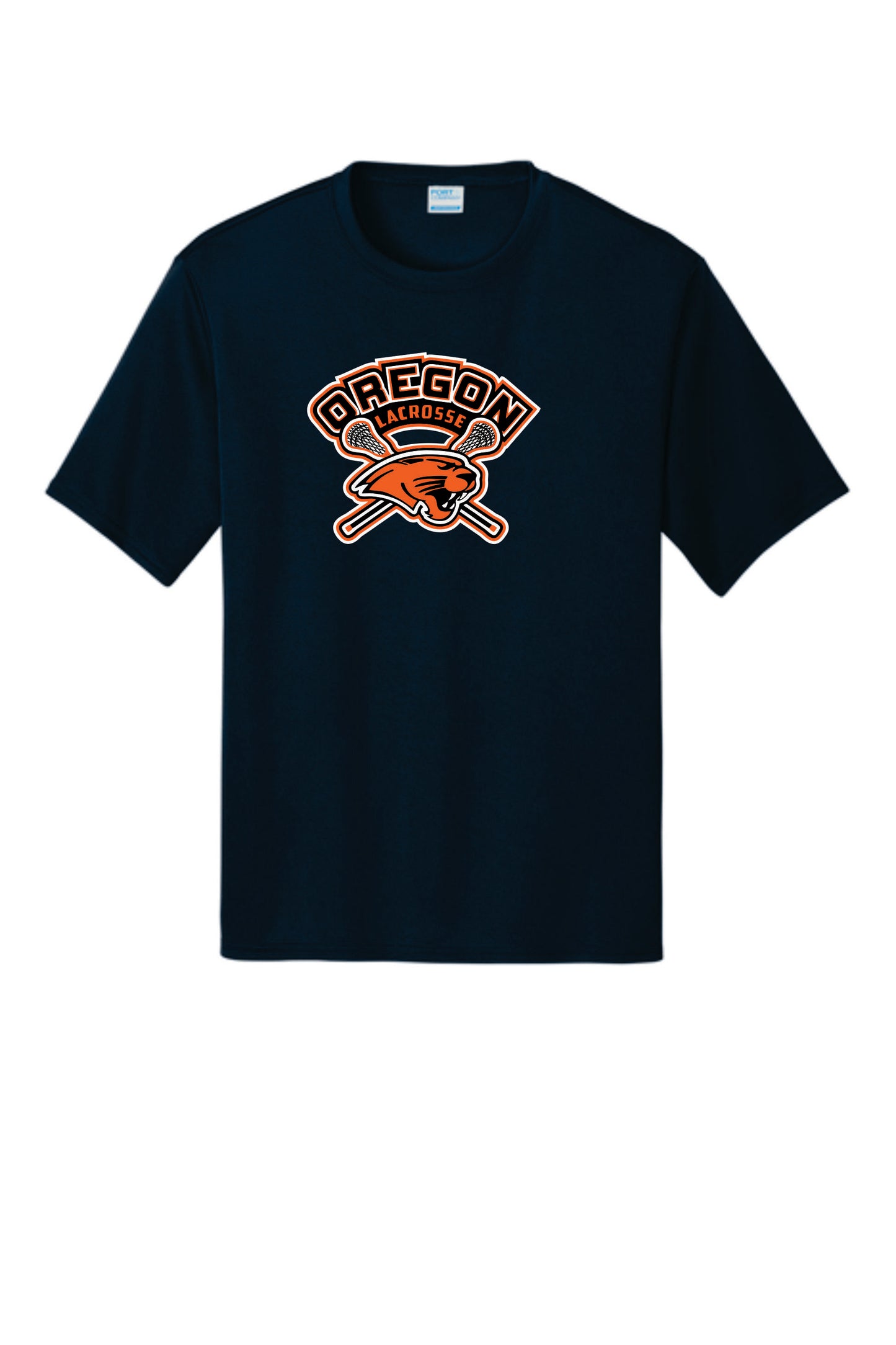 OHS Boys Lacrosse Performance Tee. Black, Gray White. Unisex Women and Youth Sizes V1