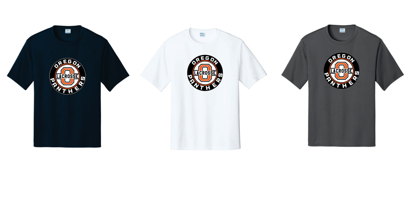 OLAX Performance Tee. Black, Gray White. Unisex Women and Youth Sizes V2