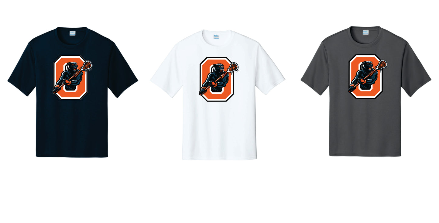 OLAX Performance Tee. Black, Gray White. Unisex Women and Youth Sizes V5