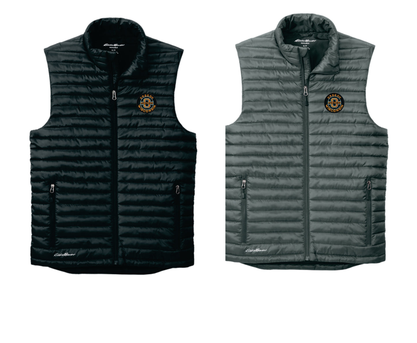 Oregon Panthers Eddie Bauer Packable Quilted Vest Men, Women V2