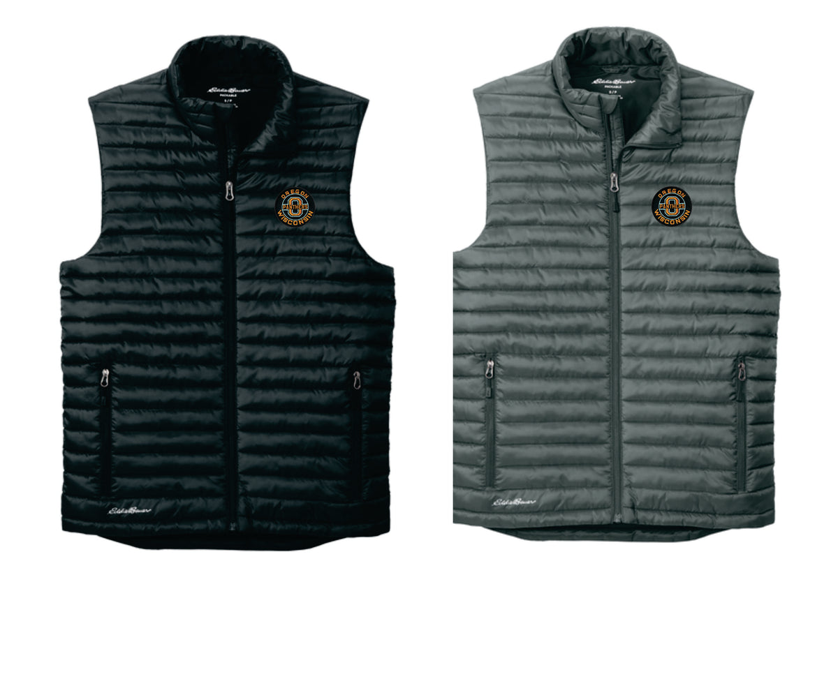 OHS BH Oregon Panthers Eddie Bauer Packable Quilted Vest Men, Women V2