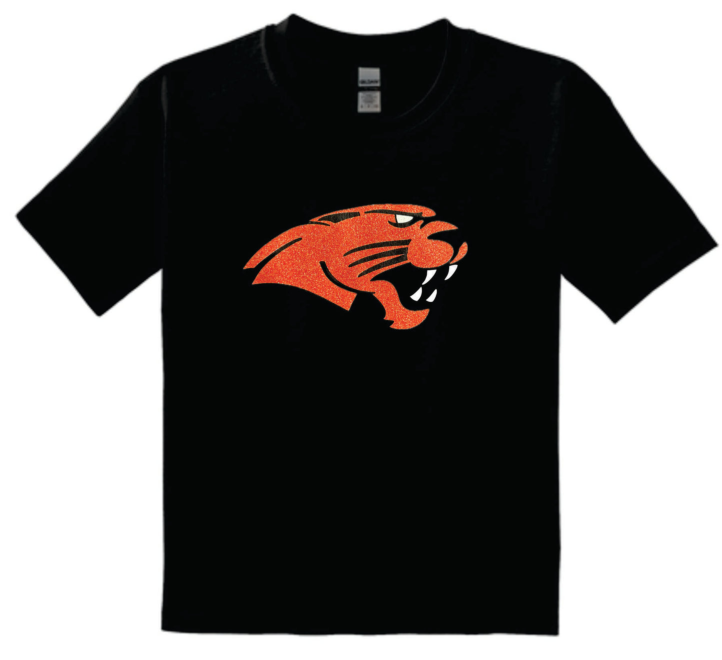 Glitter! Oregon Panther Digital Print Glitter Flake Tee Unisex, Youth, Women V1