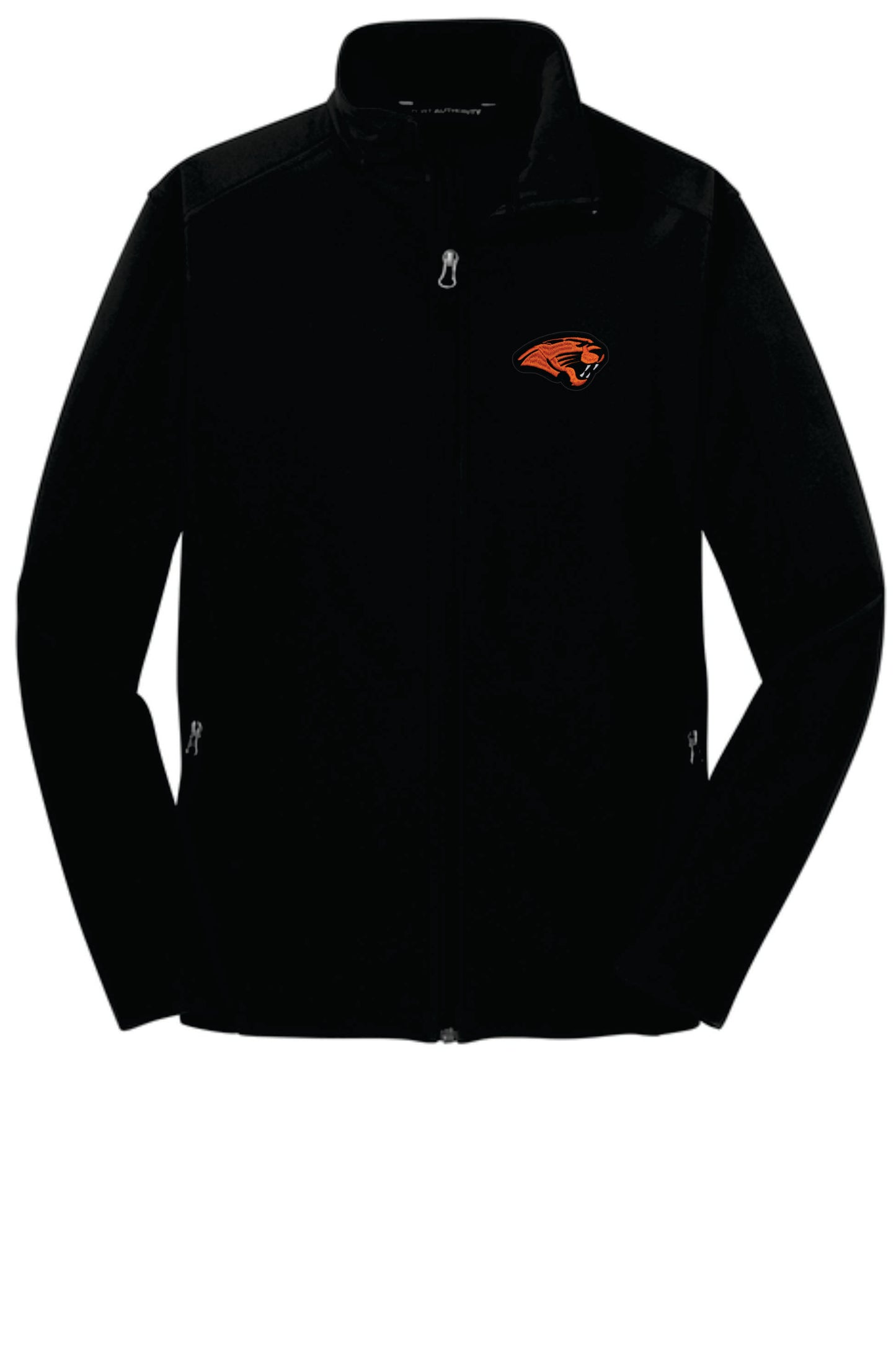 OHS Girls Soccer Oregon Panthers Softshell Jacket, Men/ Women/ Youth V1