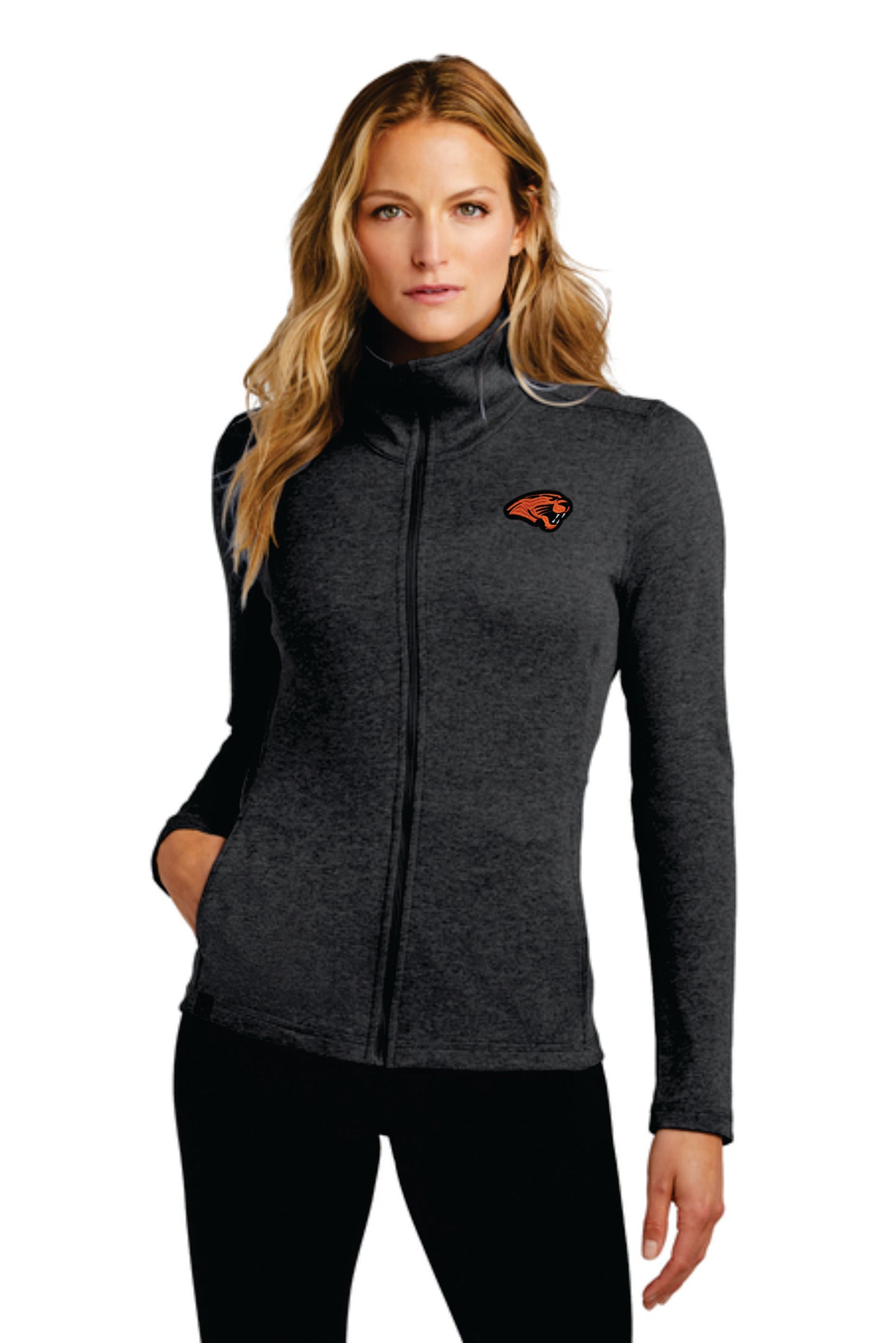 Oregon Panthers Women's Pixel Full Zip V1