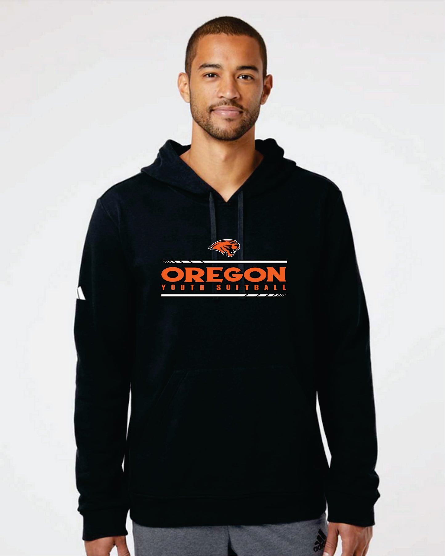 Oregon Softball Adidas Hoodie v1