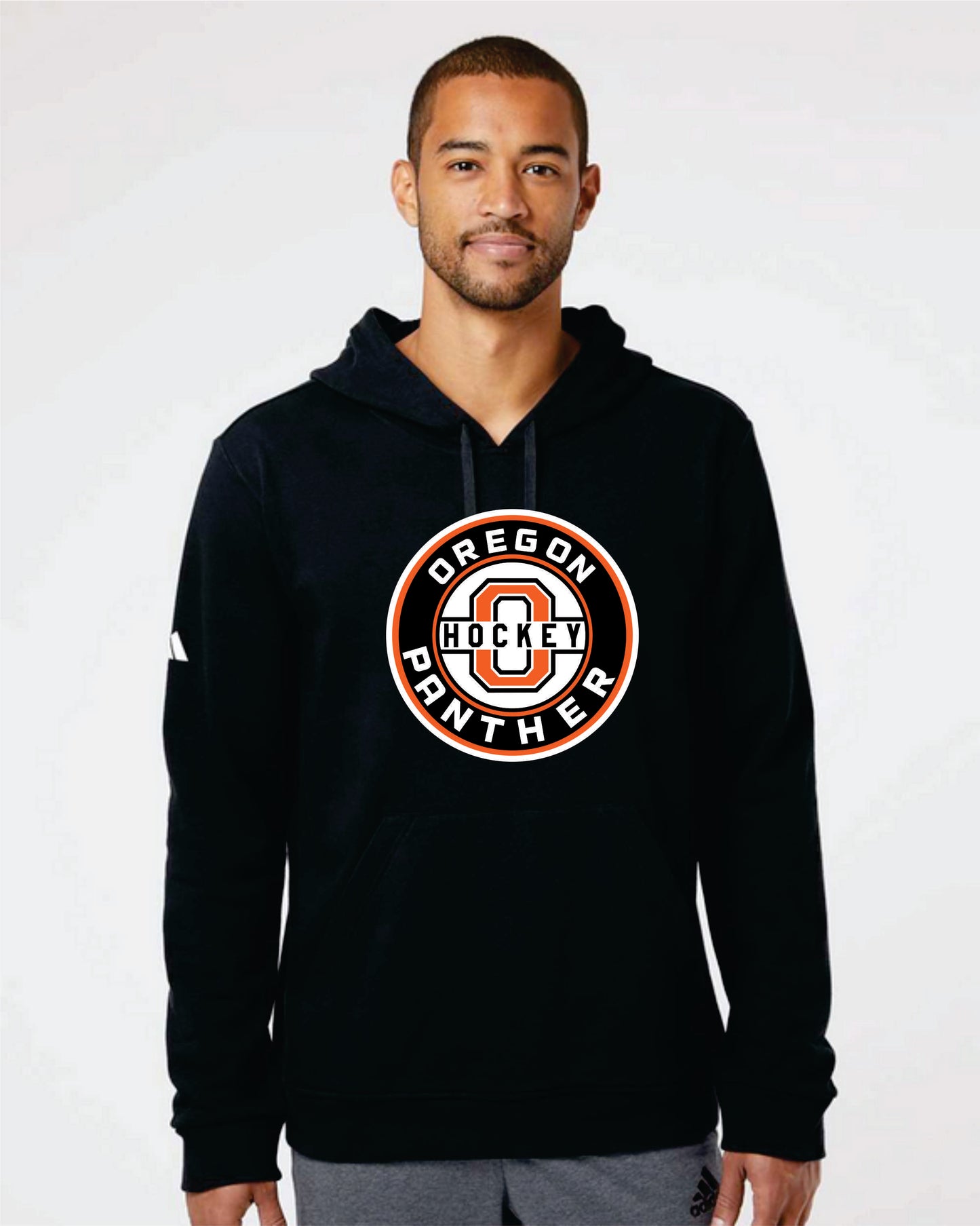 Oregon Hockey Adidas Hoodie v2