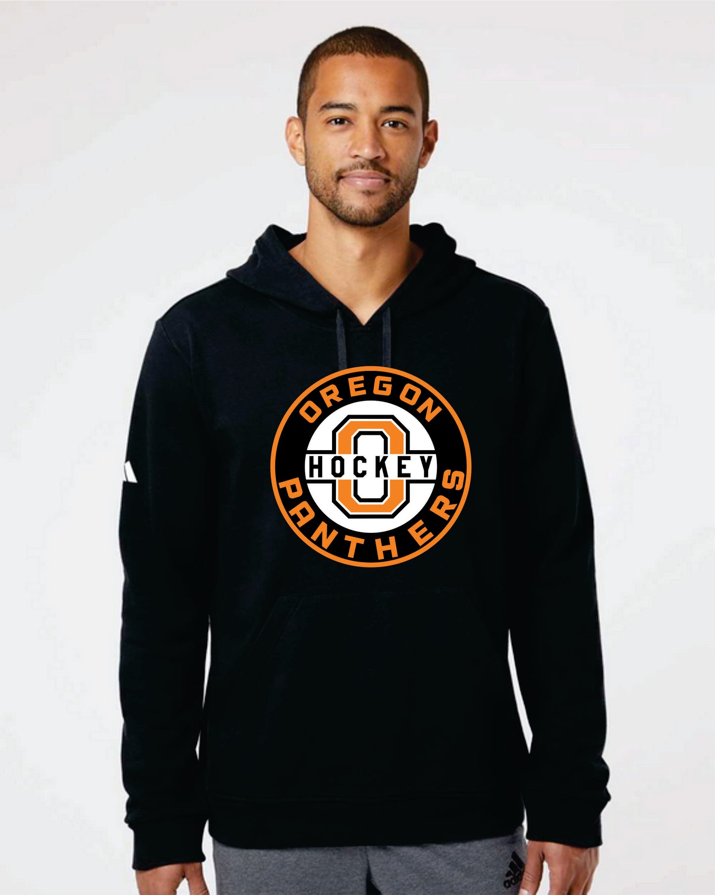 Oregon Hockey Adidas Hoodie v3