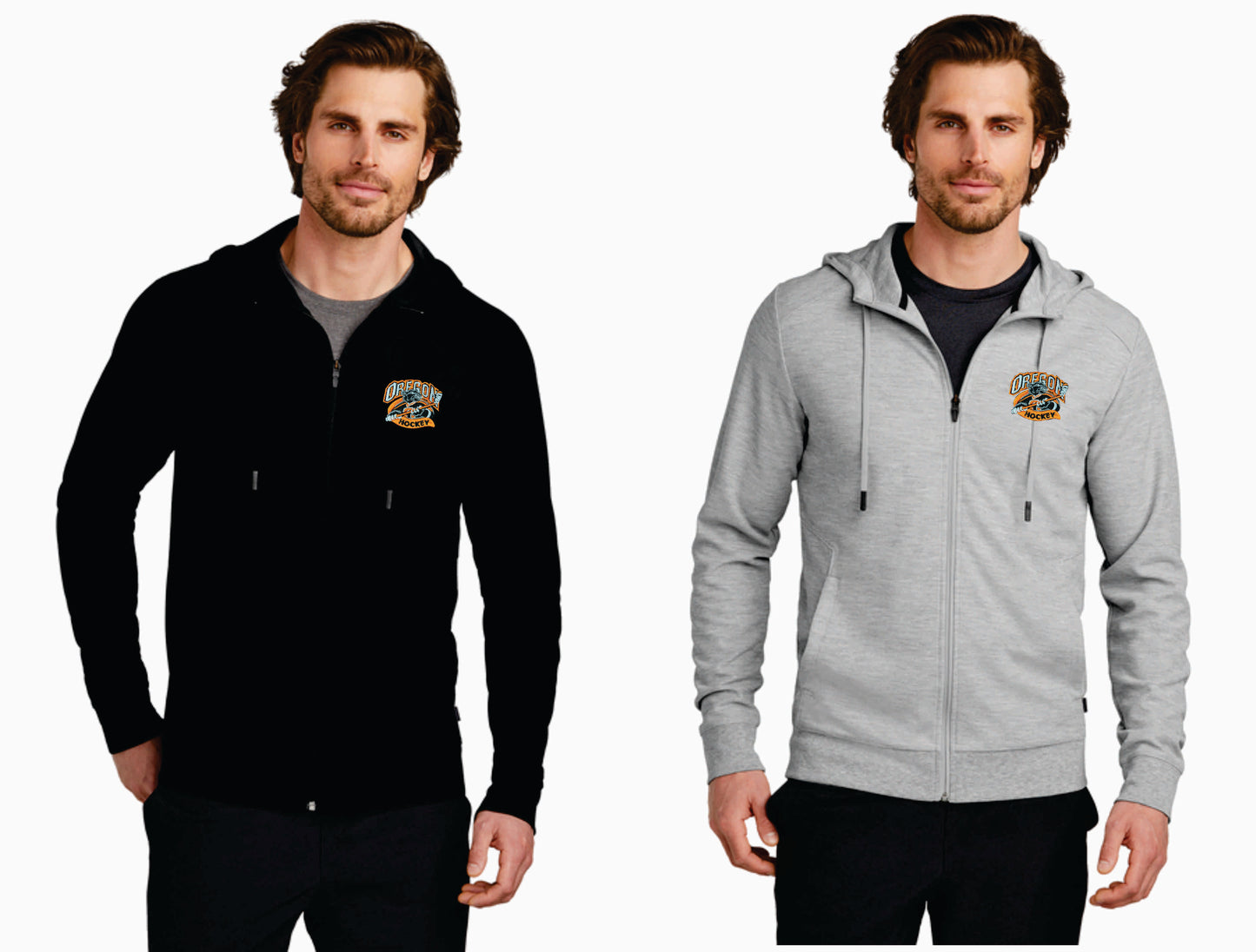 Oregon Hockey Ogio Revive Full Zip Unisex V1