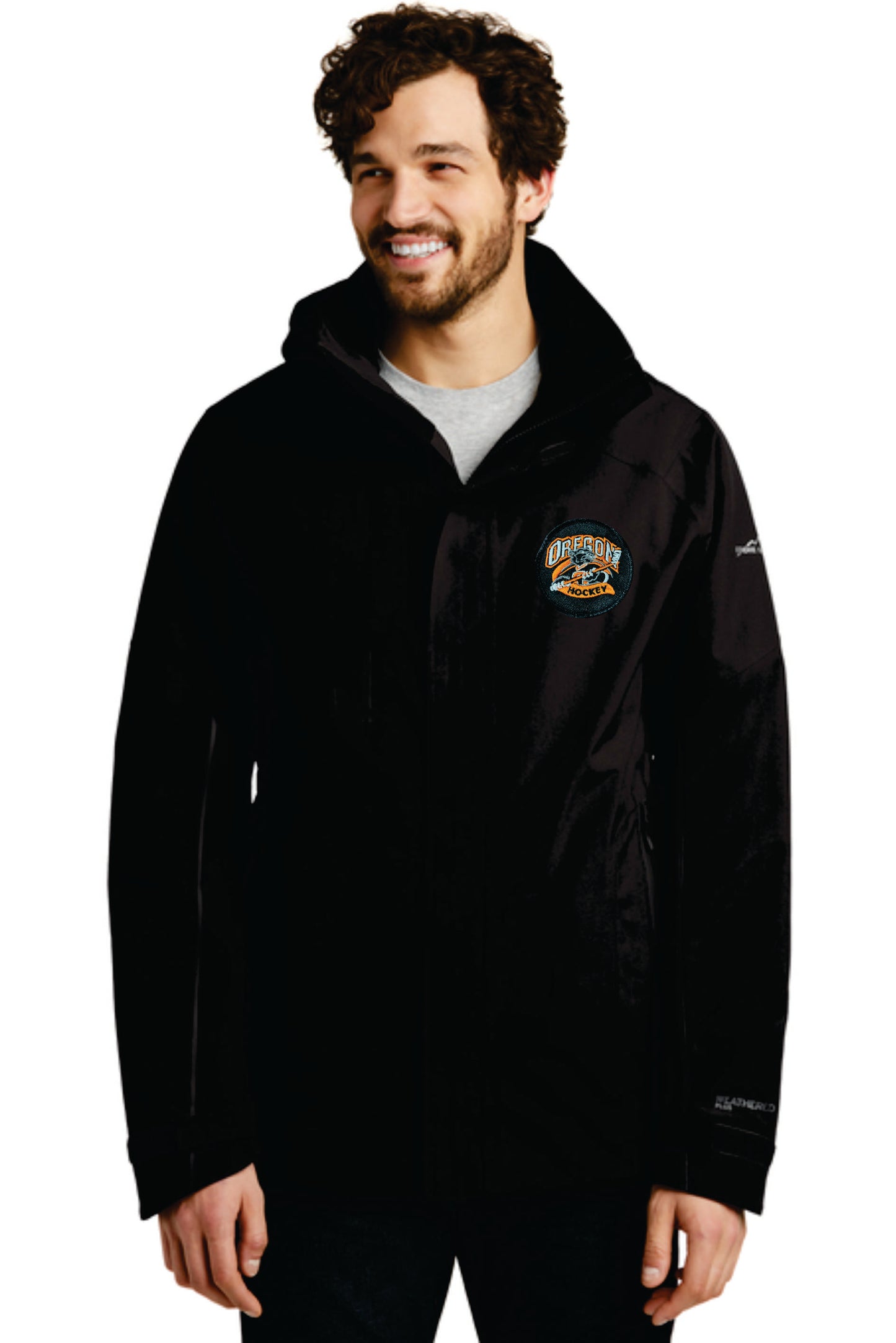 Oregon Hockey Eddie Bauer® WeatherEdge® 3 in Insulated Jacket. Men, Women v1