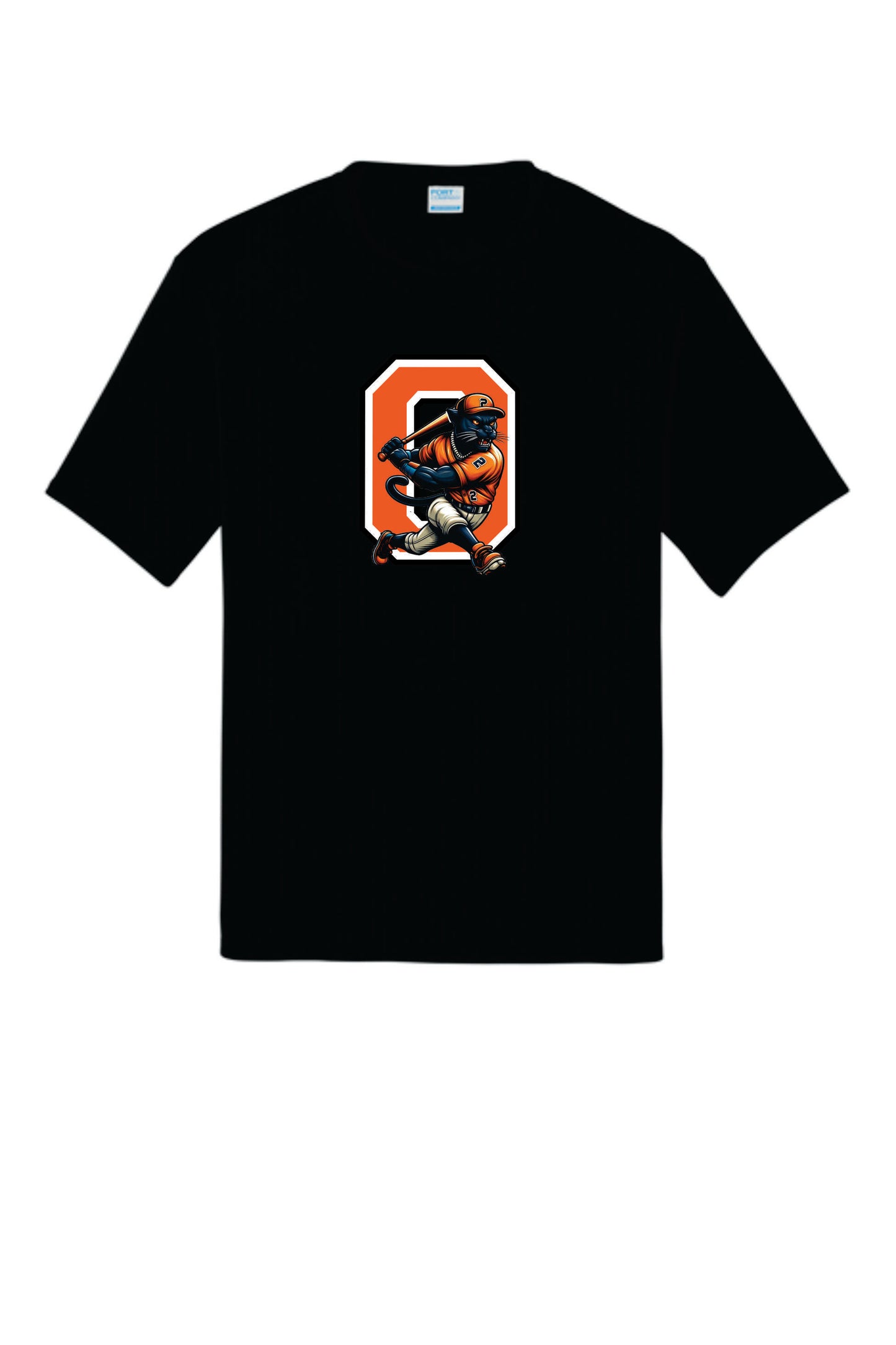 OBB Performance Tee. Black, Gray, White, Orange. Youth and Women' Sizes V3