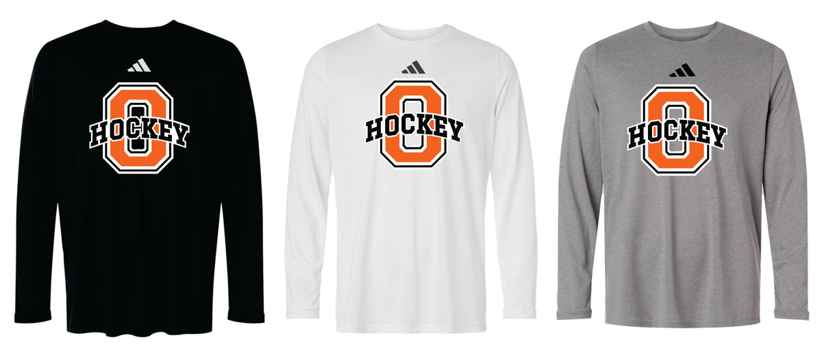 OHS BH Adidas Pregame Long Sleeve T-Shirt. Men, Women V4