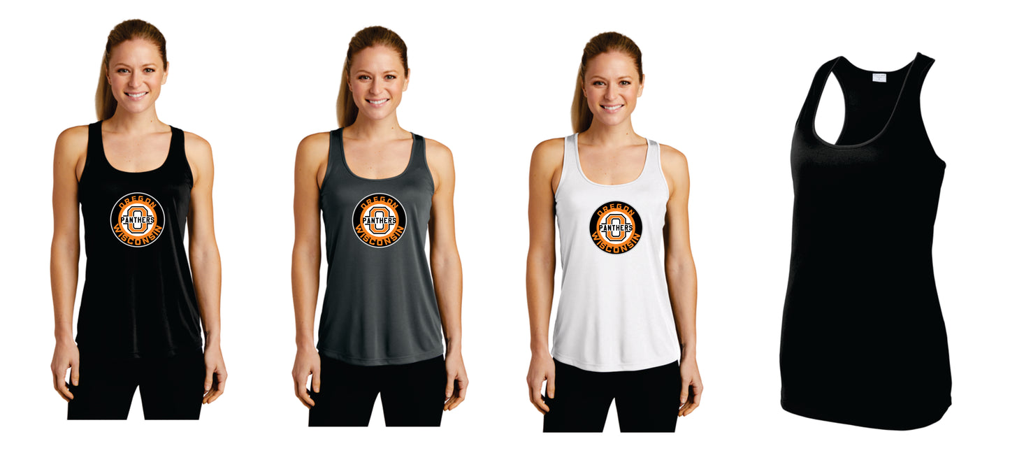Oregon Panthers Performance Racerback Tank for Women V2