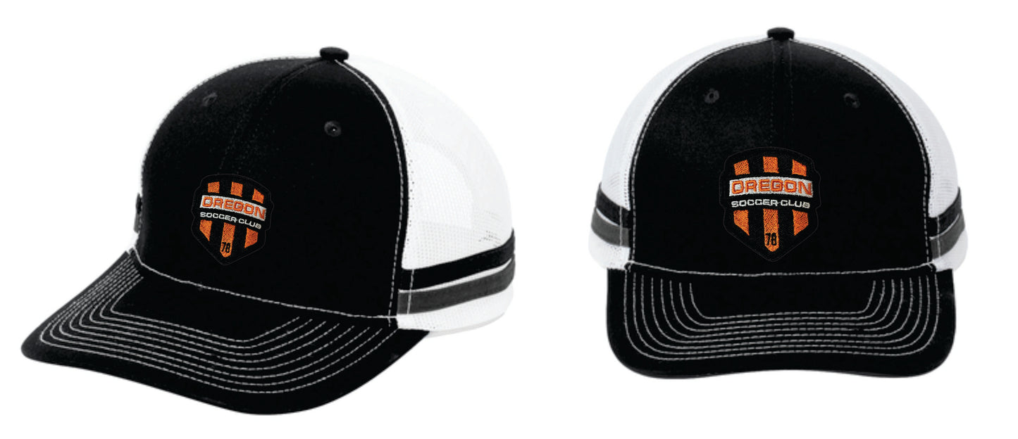 Oregon SC 2 Stripe Trucker Hat