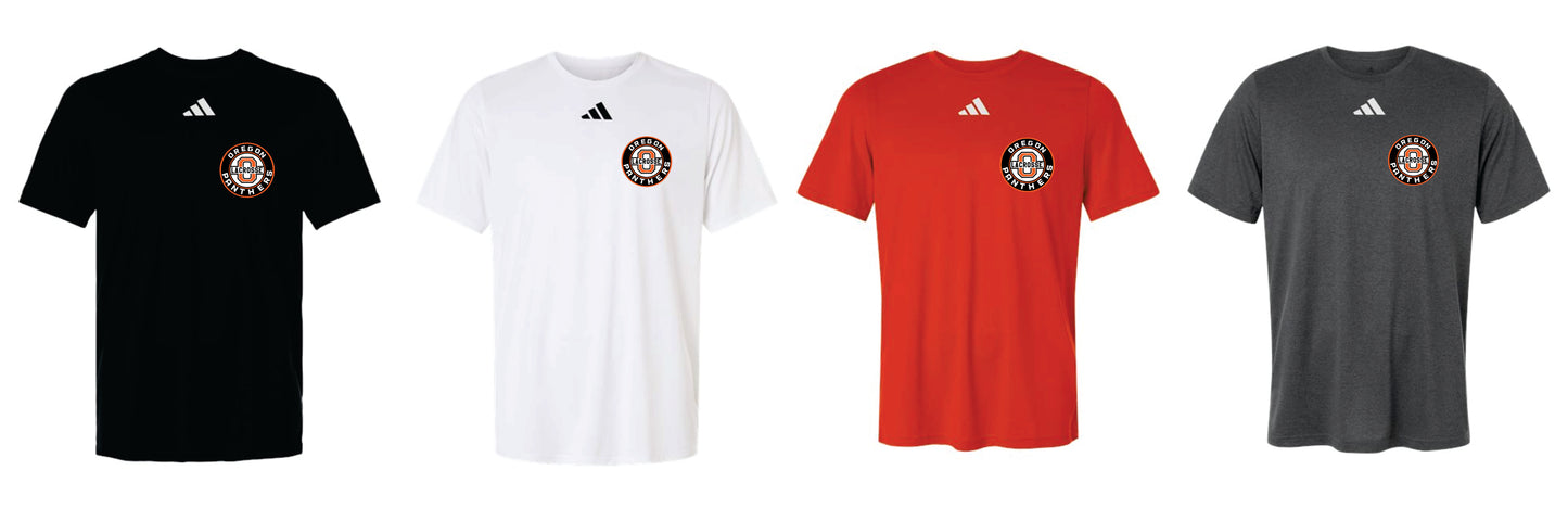OHS Boys Lacrosse  Adidas - Pregame T-Shirt Left Chest design Men, Women. V2
