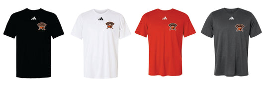 OHS Boys Lacrosse  Adidas - Pregame T-Shirt Left Chest design Men, Women. V1