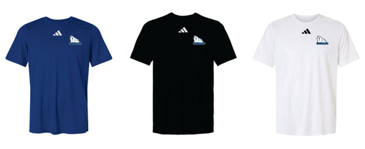 Icebergs Adidas Pregame T-Shirt Left Chest design Men, Women.