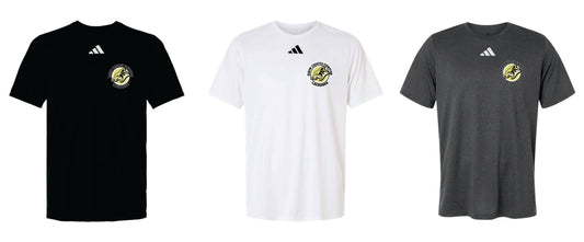 Coyotes Adidas Pregame T-Shirt Left Chest design Men, Women.