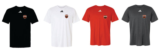 Oregon SC  Adidas - Pregame T-Shirt Left Chest design Men, Women.
