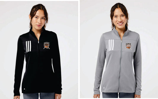 OHS Boys Lacrosse Adidas - 3-Stripes Double Knit Full Zip Pullover Women OHS1
